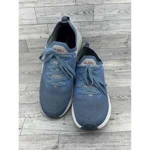 Kuru Atom Knit Blue Sneakers Mens Size 12 Walking Athletic Shoes